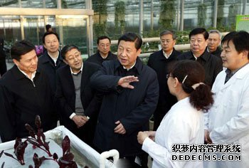 习近平谈农业出路 现代化靠科技进步
