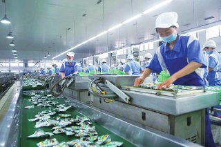 东坡泡菜标准化生产车间